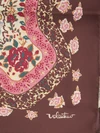 printed silk scarf