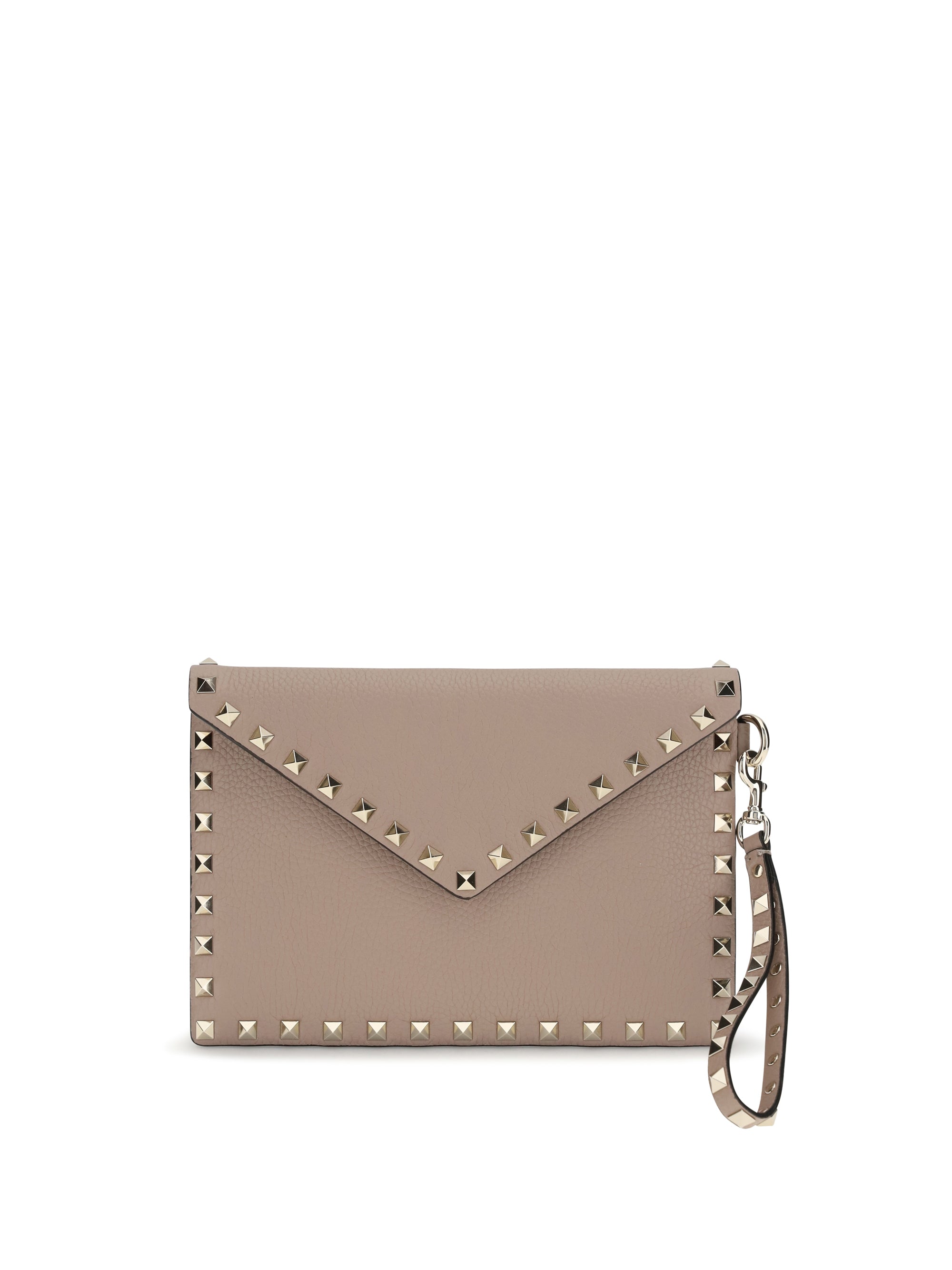 VALENTINO GARAVANI OS rockstud pouch in leather