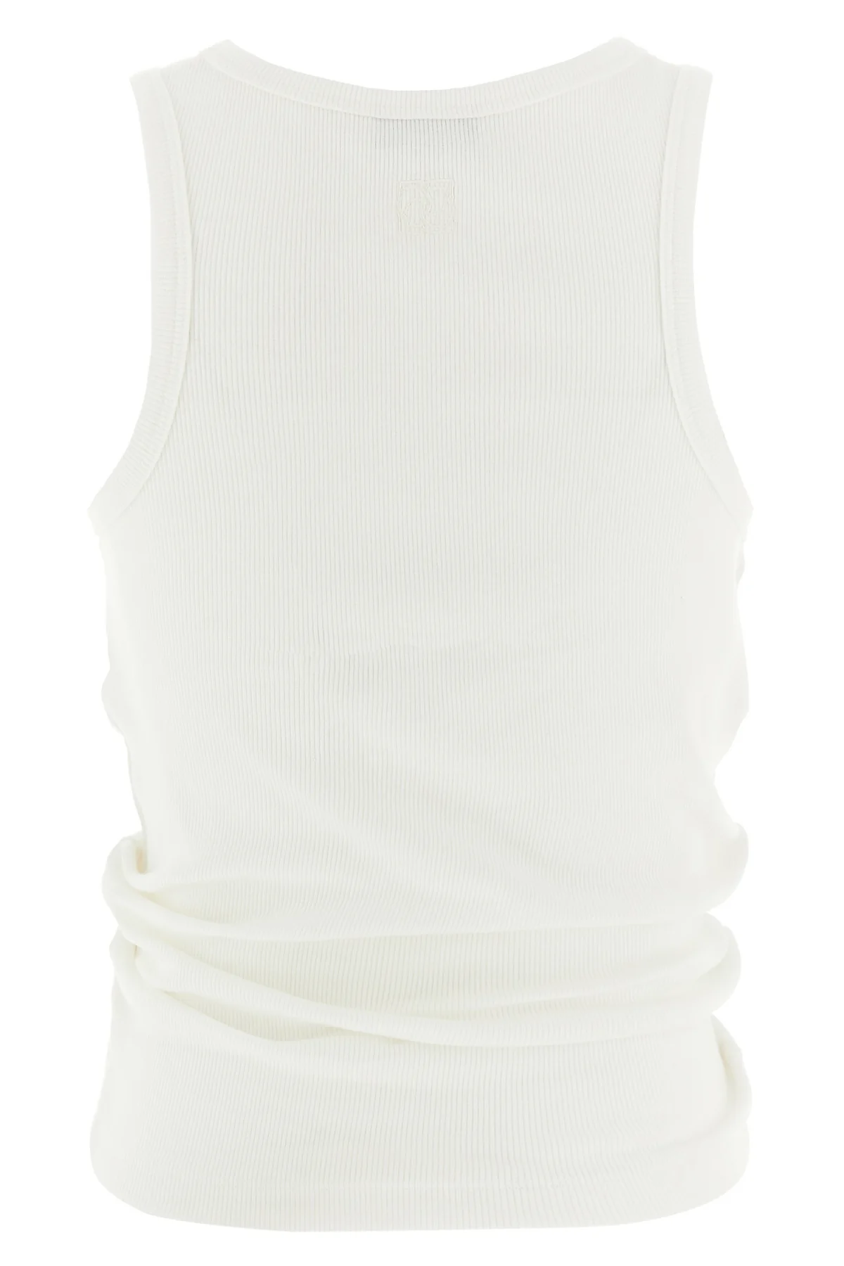 MAGDA BUTRYM 32 02 ribbed stretch cotton top