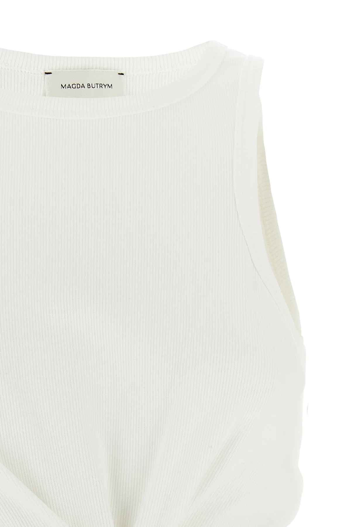 02 ribbed stretch cotton top