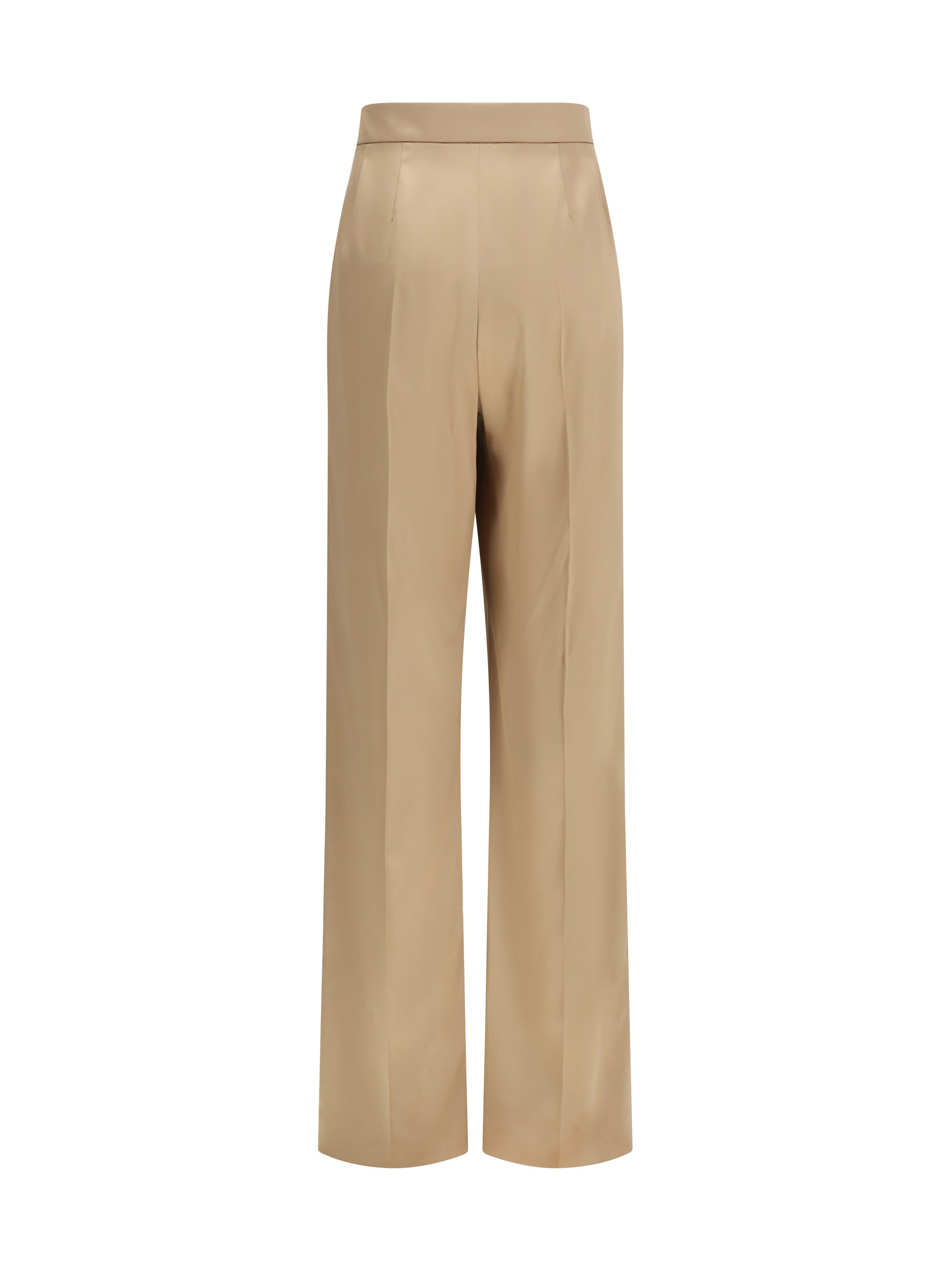 tailored elegance pants in double stretch duchesse