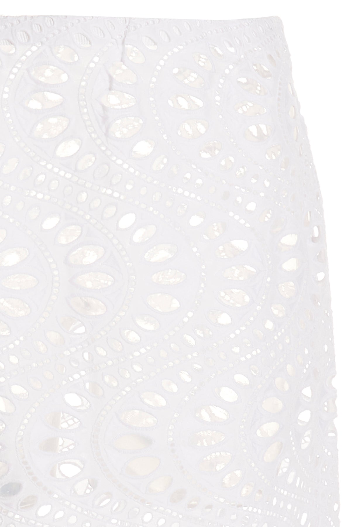 gonna lunga macramè in cotone