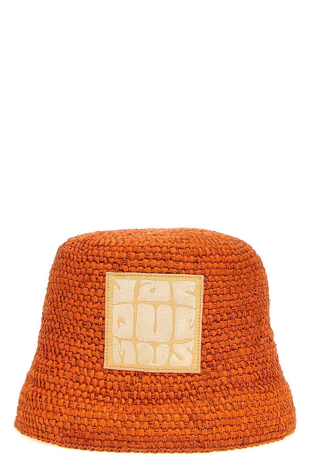 JACQUEMUS 56 cm le bob ficiu raffia bucket hat