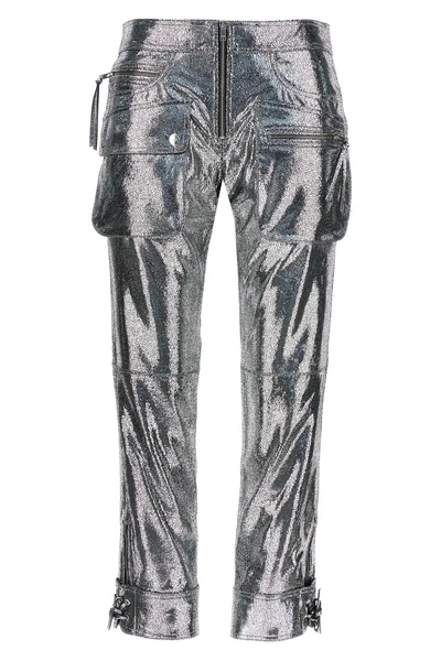 ciane crackle leather pants