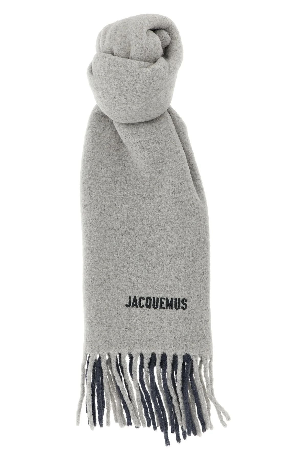 JACQUEMUS OS lecharpe moisson scarf in degradé alpaca wool