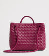 Andiamo Small Intrecciato Leather Tote