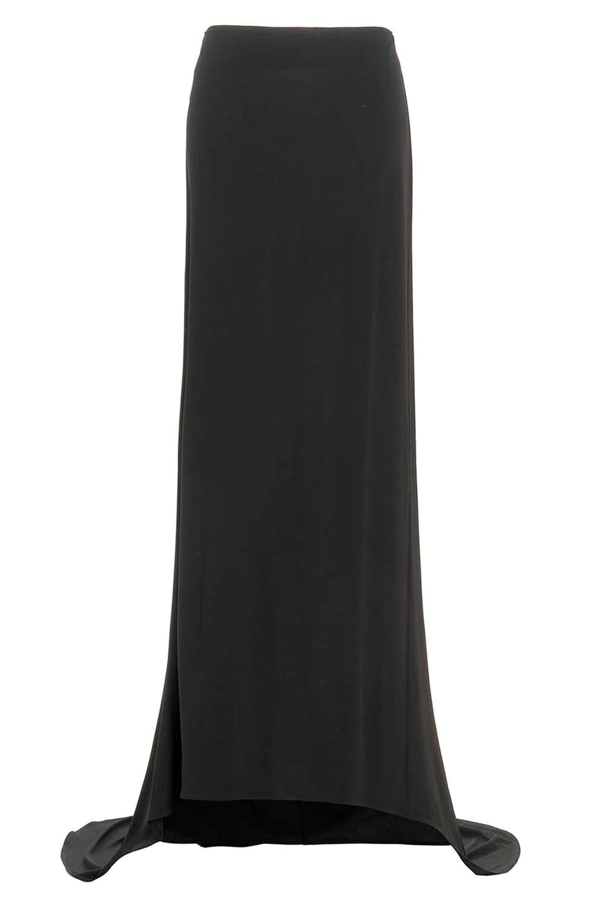 MAGDA BUTRYM 38 asymmetric long skirt in a stretch fabric