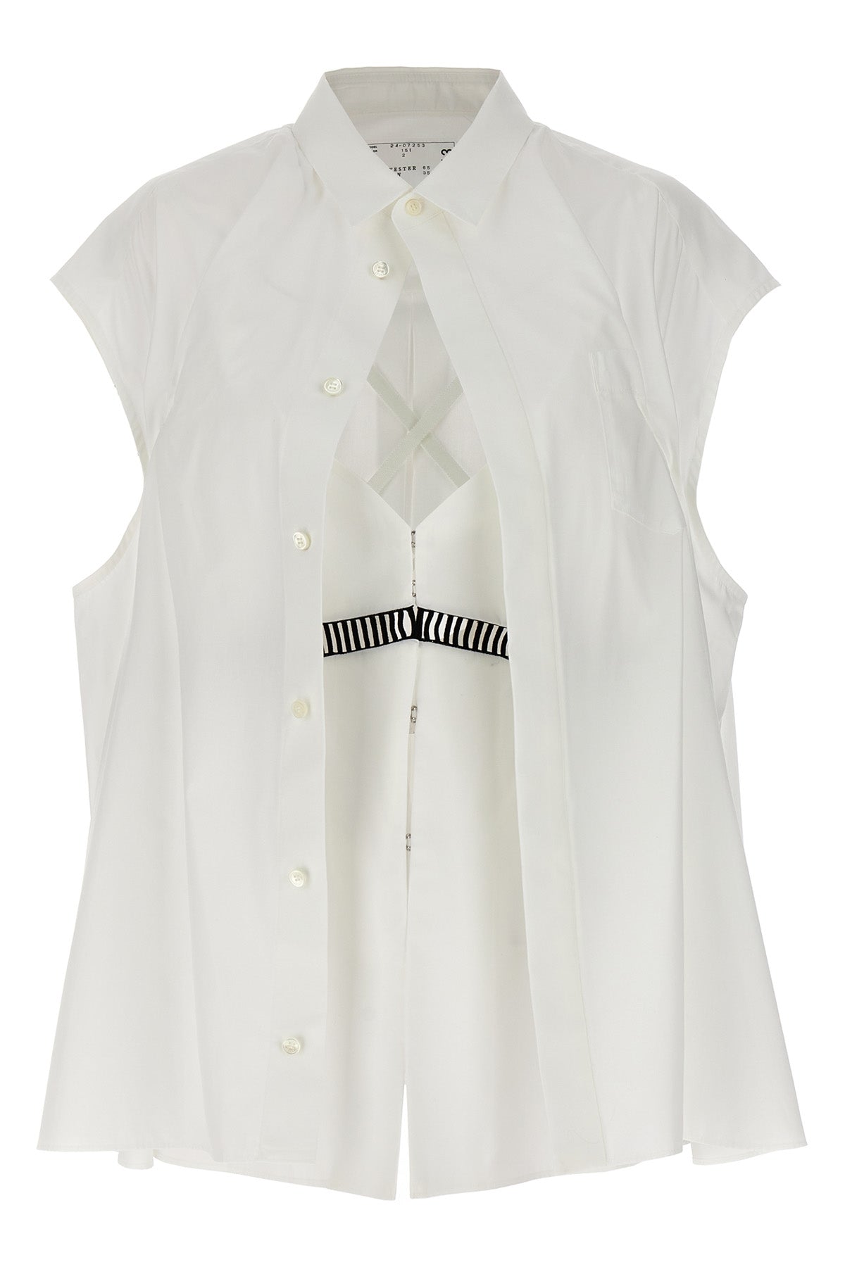 SACAI 3 sleeveless shirt