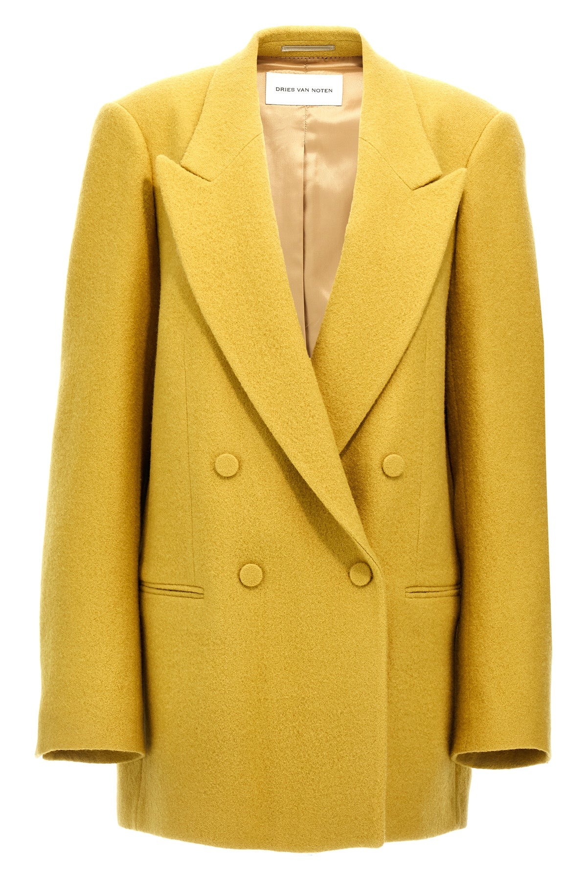 DRIES VAN NOTEN M blink double-breasted wool blazer