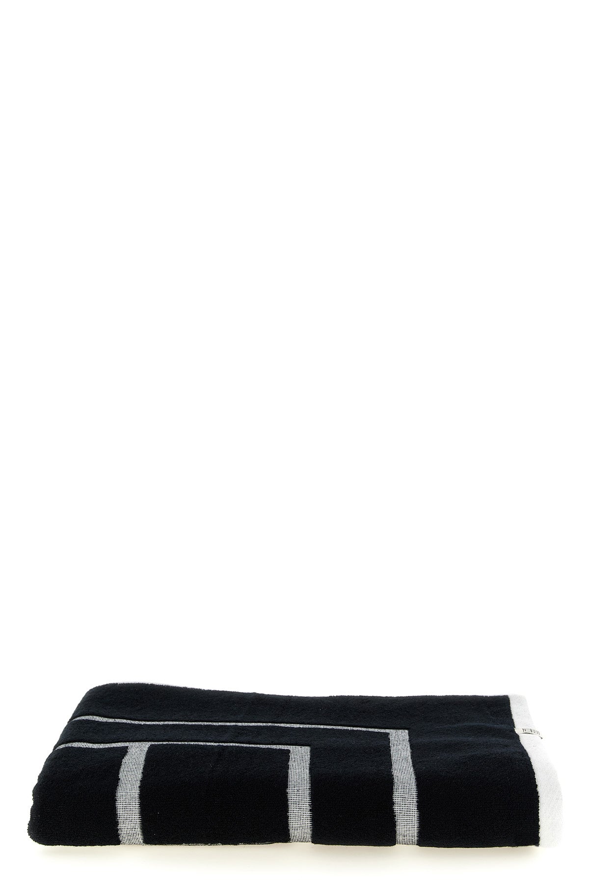 TOTEME OS beach towel in soft cotton velvet