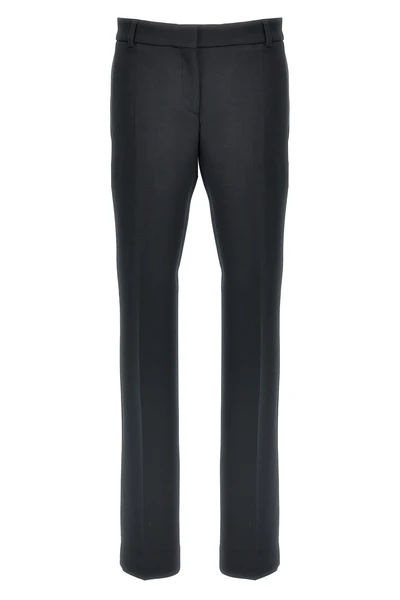 wool blend trousers