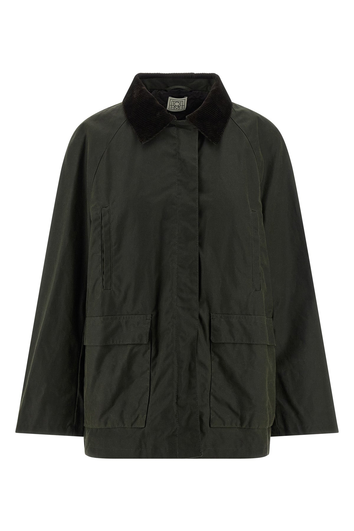 TOTEME 34 country waxed cotton jacket