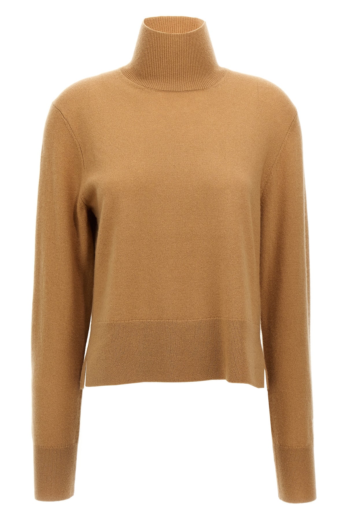 TOTEME L cropped turtleneck cashmere turtleneck sweater
