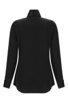 the ivy khaite shirt defines contemporary tailoring through an elongated and p