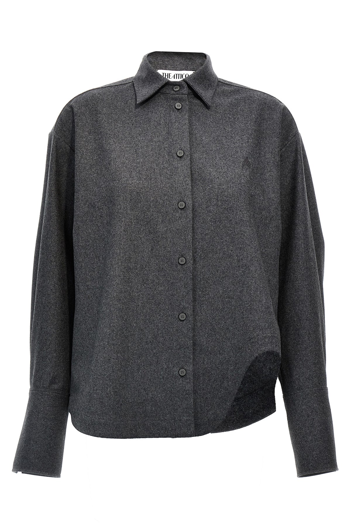 THE ATTICO 38 eliza wool blend shirt