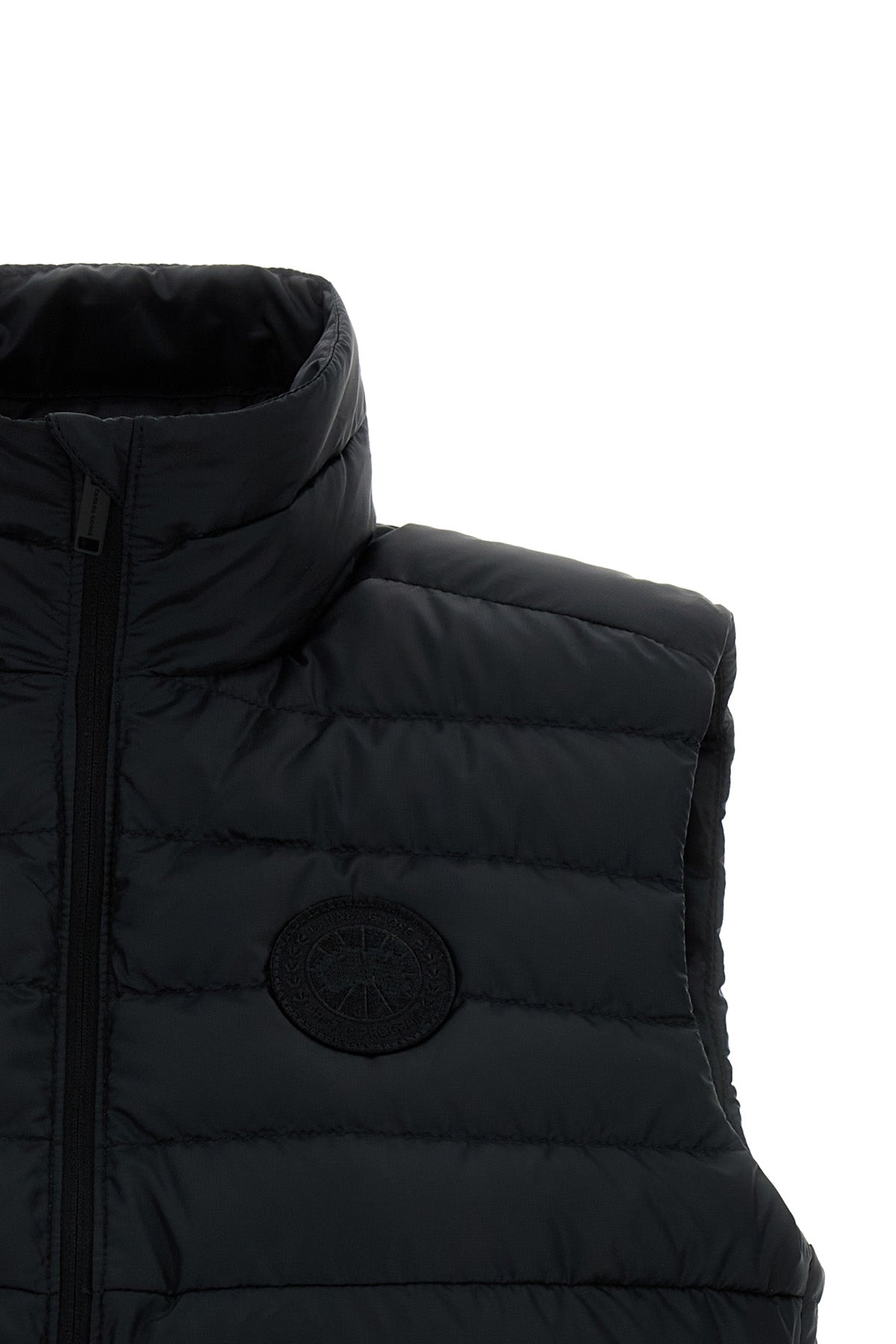aethera vest in quilted technical fabric slightly padded