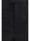 silk faille pants