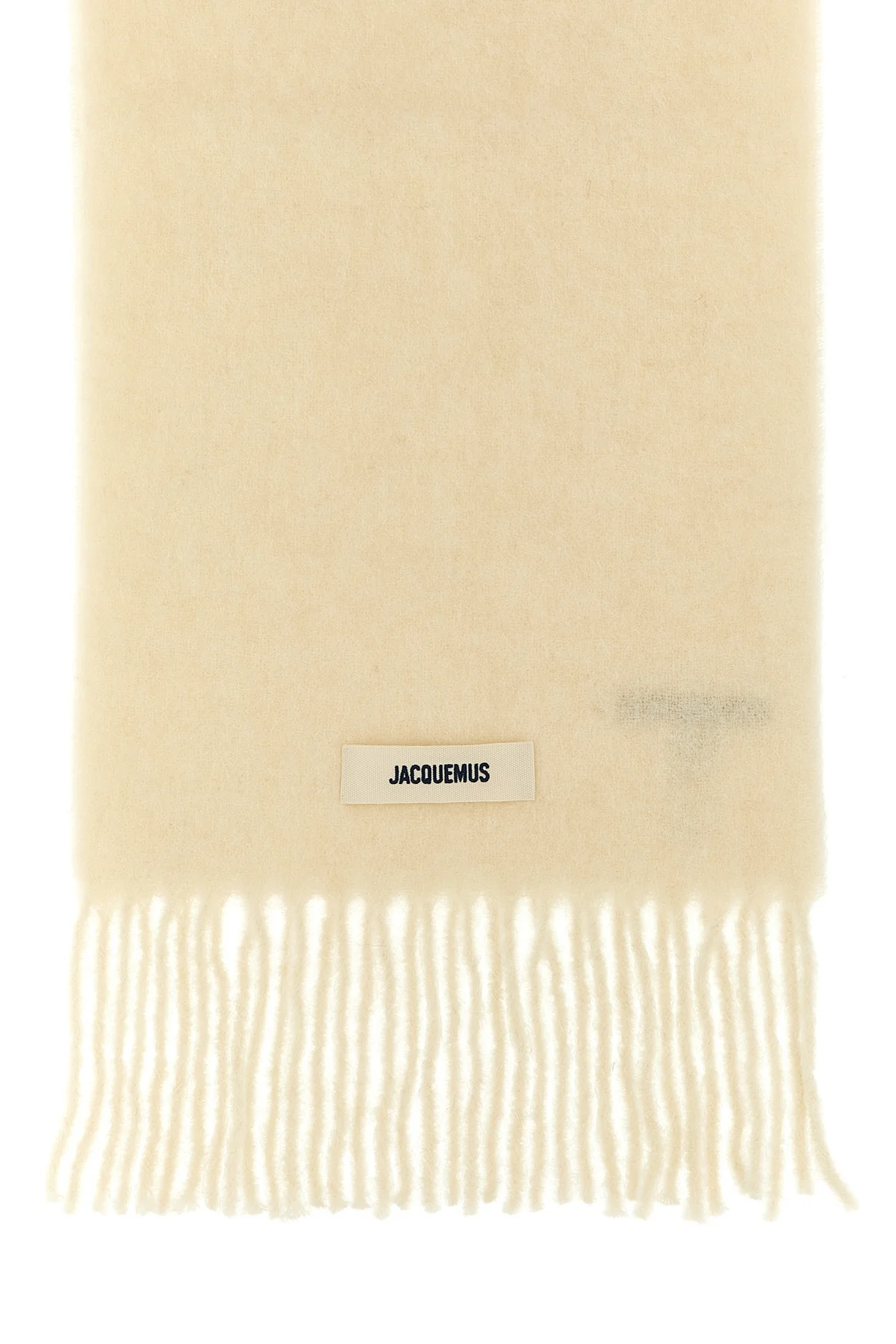 JACQUEMUS OS lecharpe carro scarf in alpaca