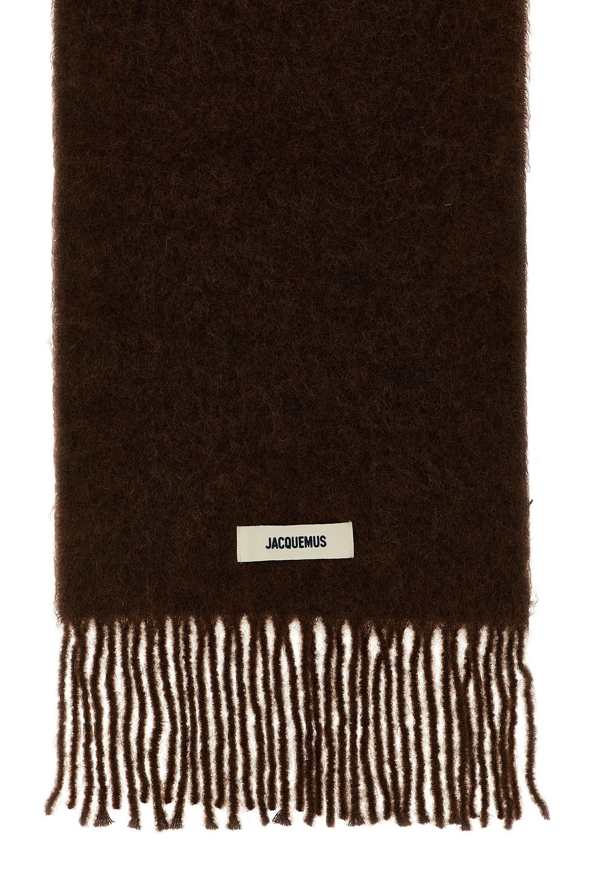 JACQUEMUS OS lecharpe carro scarf in alpaca