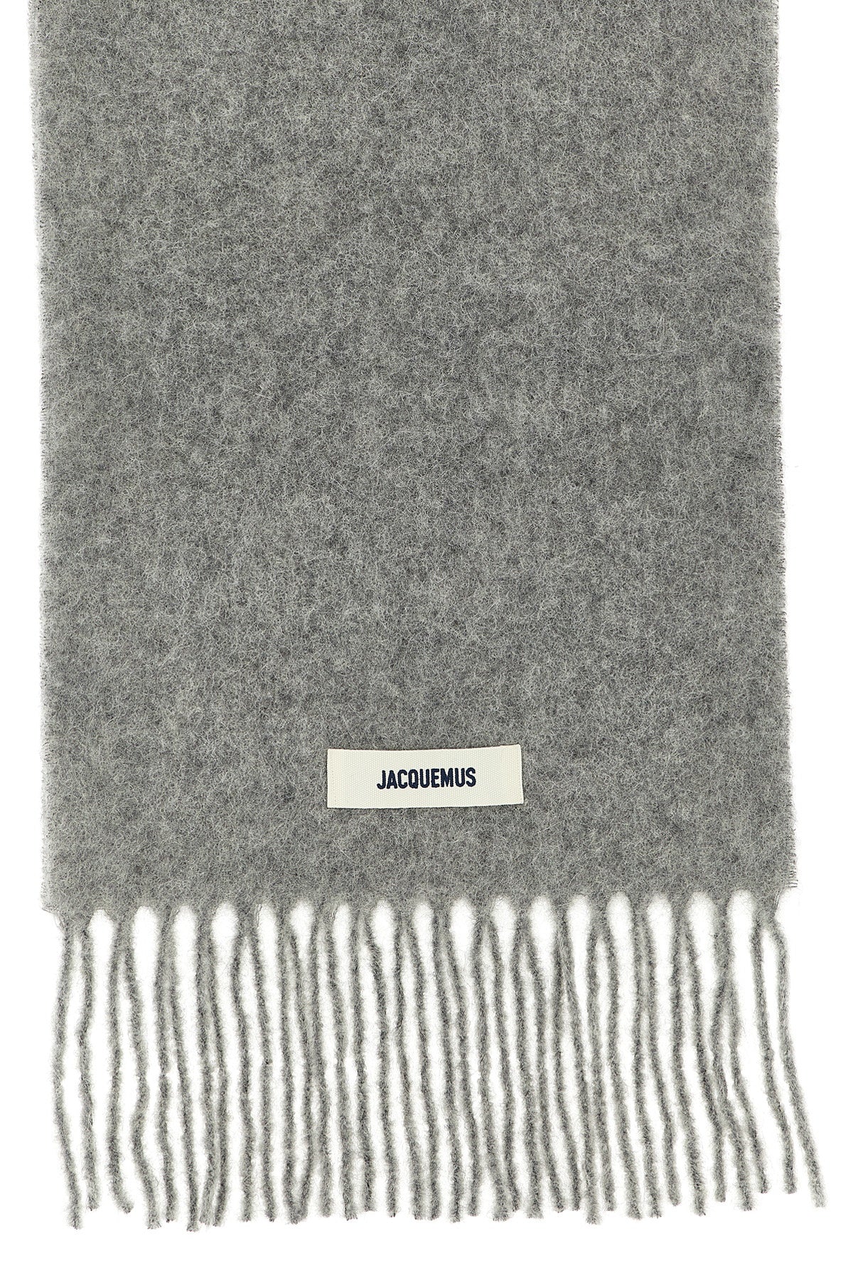 JACQUEMUS OS lecharpe carro scarf in alpaca