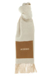 virgin wool lecharpe rond carré scarf