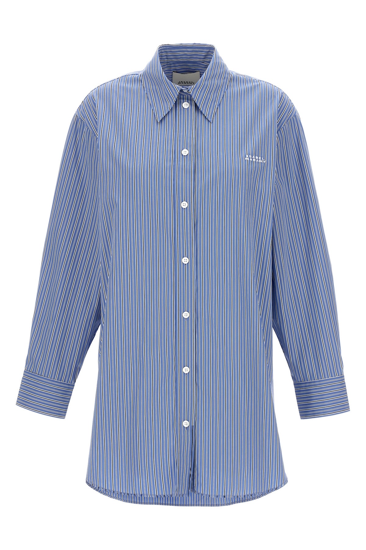 ISABEL MARANT 38 cylvany striped cotton shirt