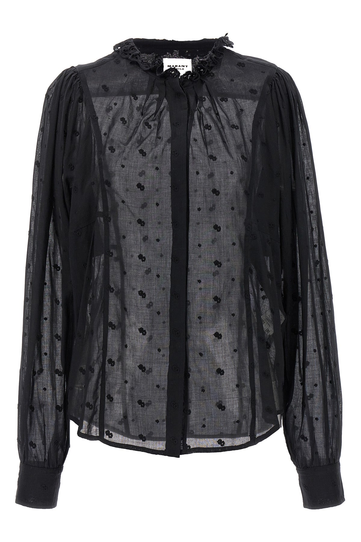 MARANT ETOILE 40 terzali cotton shirt