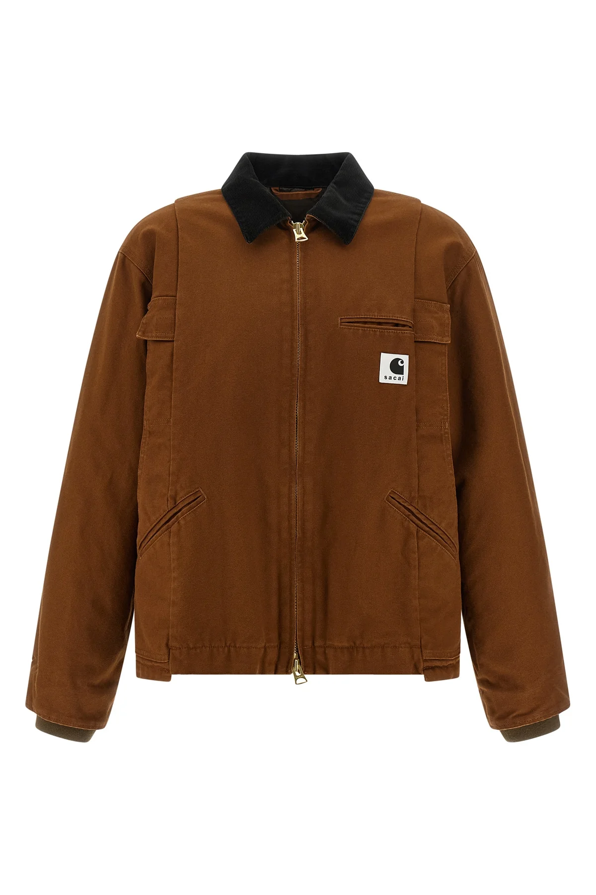 SACAI 0 sacai x carhartt wip capsule jacket in heavy cotton canvas