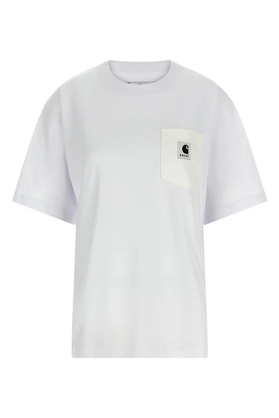 sacai x carhartt wip cotton capsule t-shirt