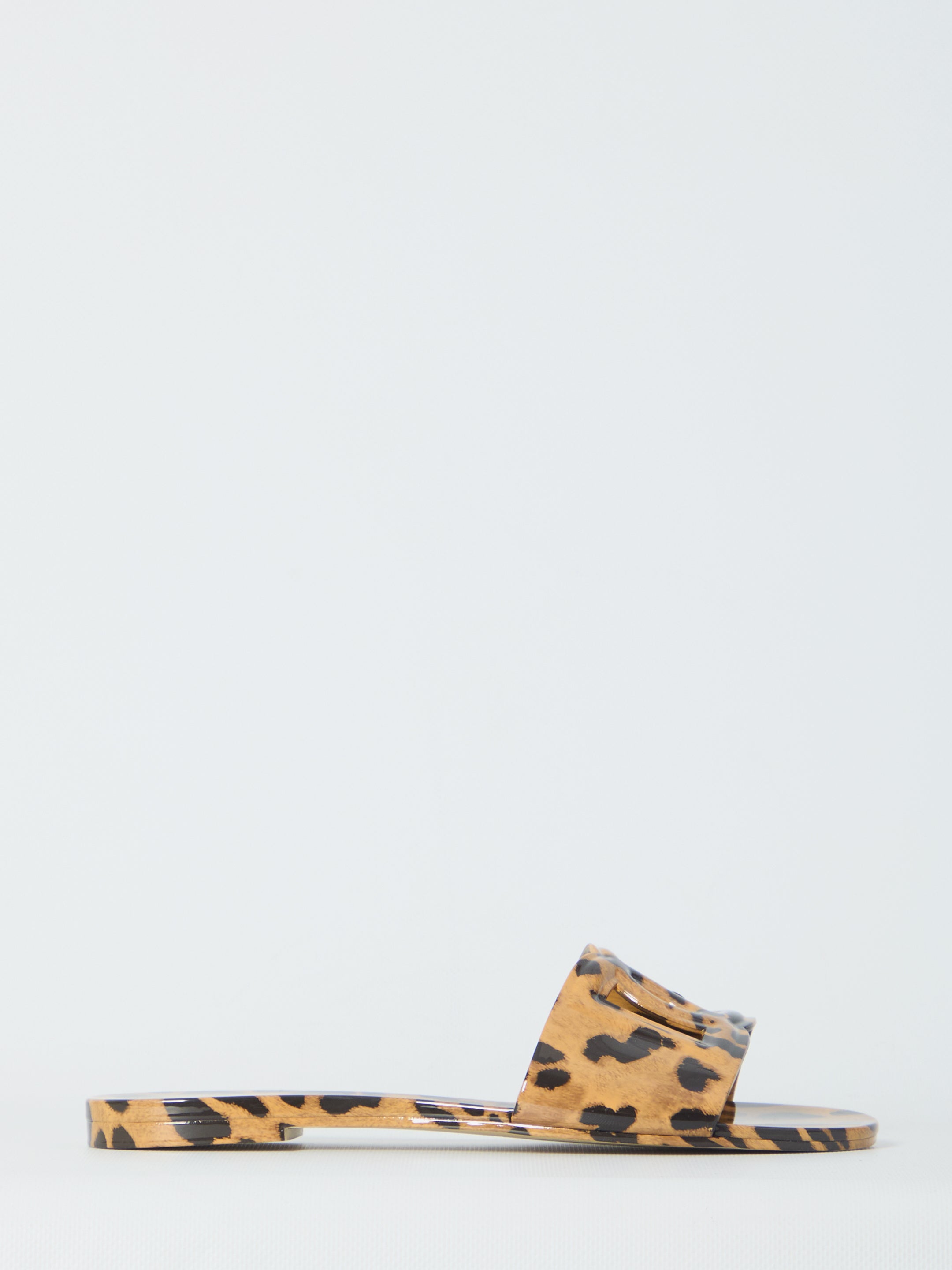 DOLCEamp;GABBANA 36 leo beachwear slides