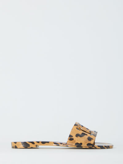 leo beachwear slides
