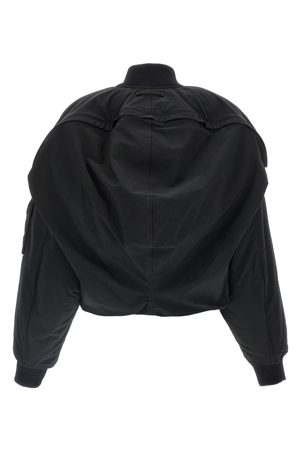 JEAN PAUL GAULTIER XS the hooded bomber padded nylon jacket