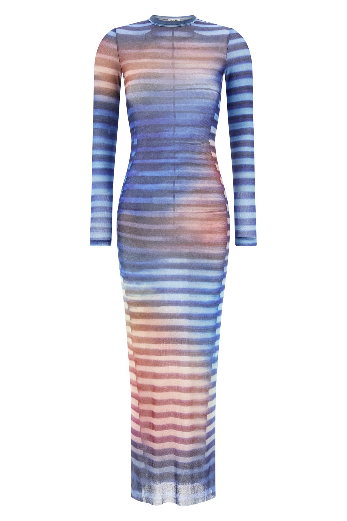 JEAN PAUL GAULTIER S long dress in stretch tulle