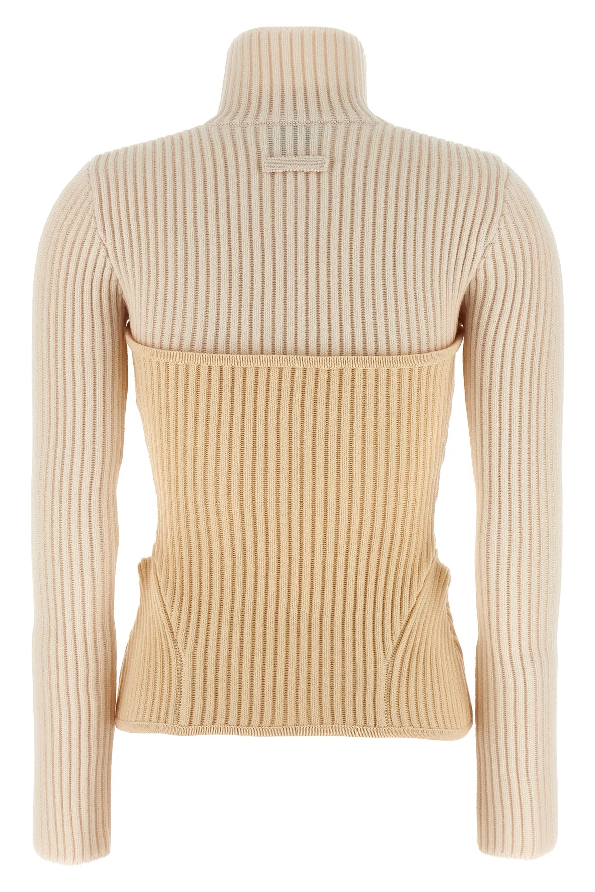 ribbed merino wool sweater