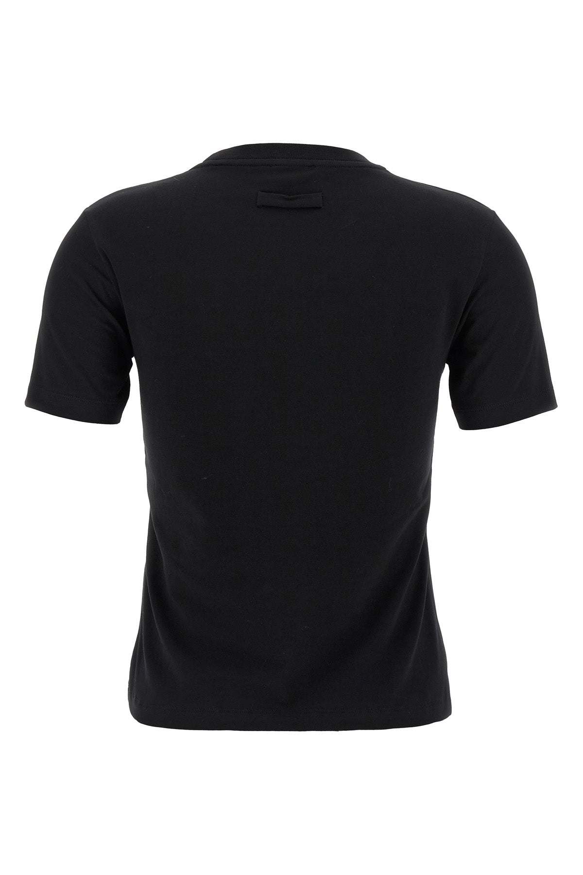 JEAN PAUL GAULTIER M the black jpg baby tee cotton jersey t-shirt