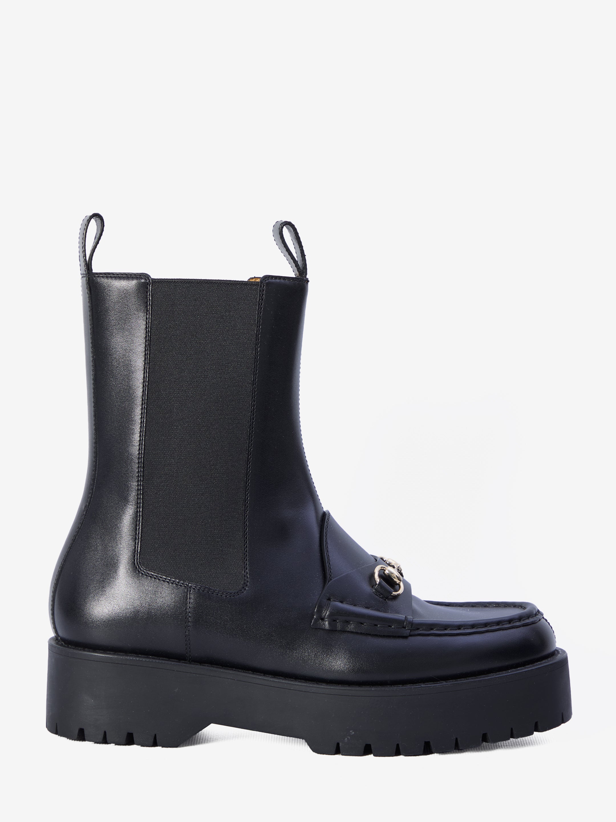 GUCCI 39 horsebit boots