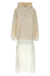 suiting bonding mix wool blend dress