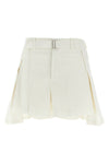 cotton denim shorts