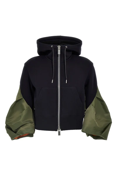 sponge cotton blend hoodie