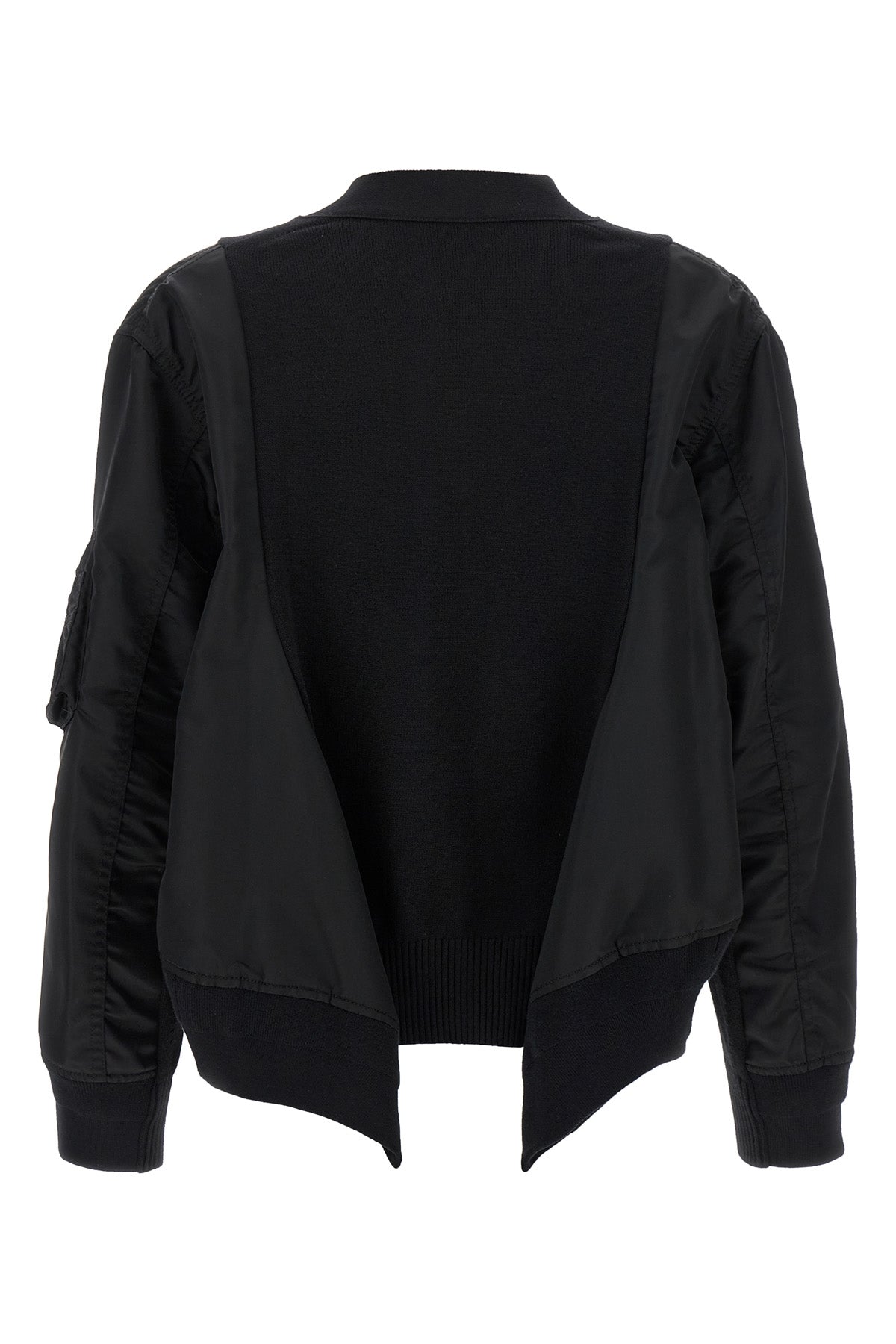 SACAI 2 wool cardigan