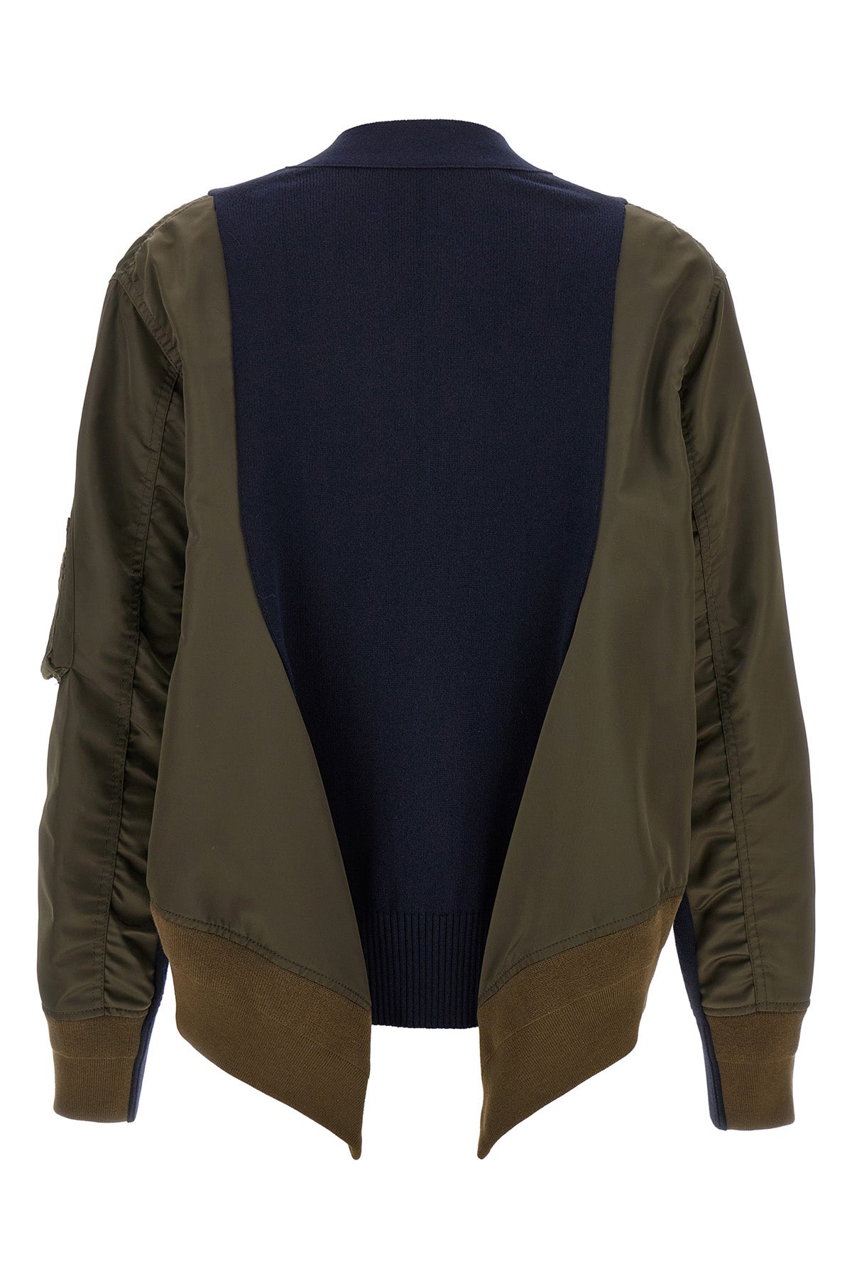 SACAI 1 wool cardigan