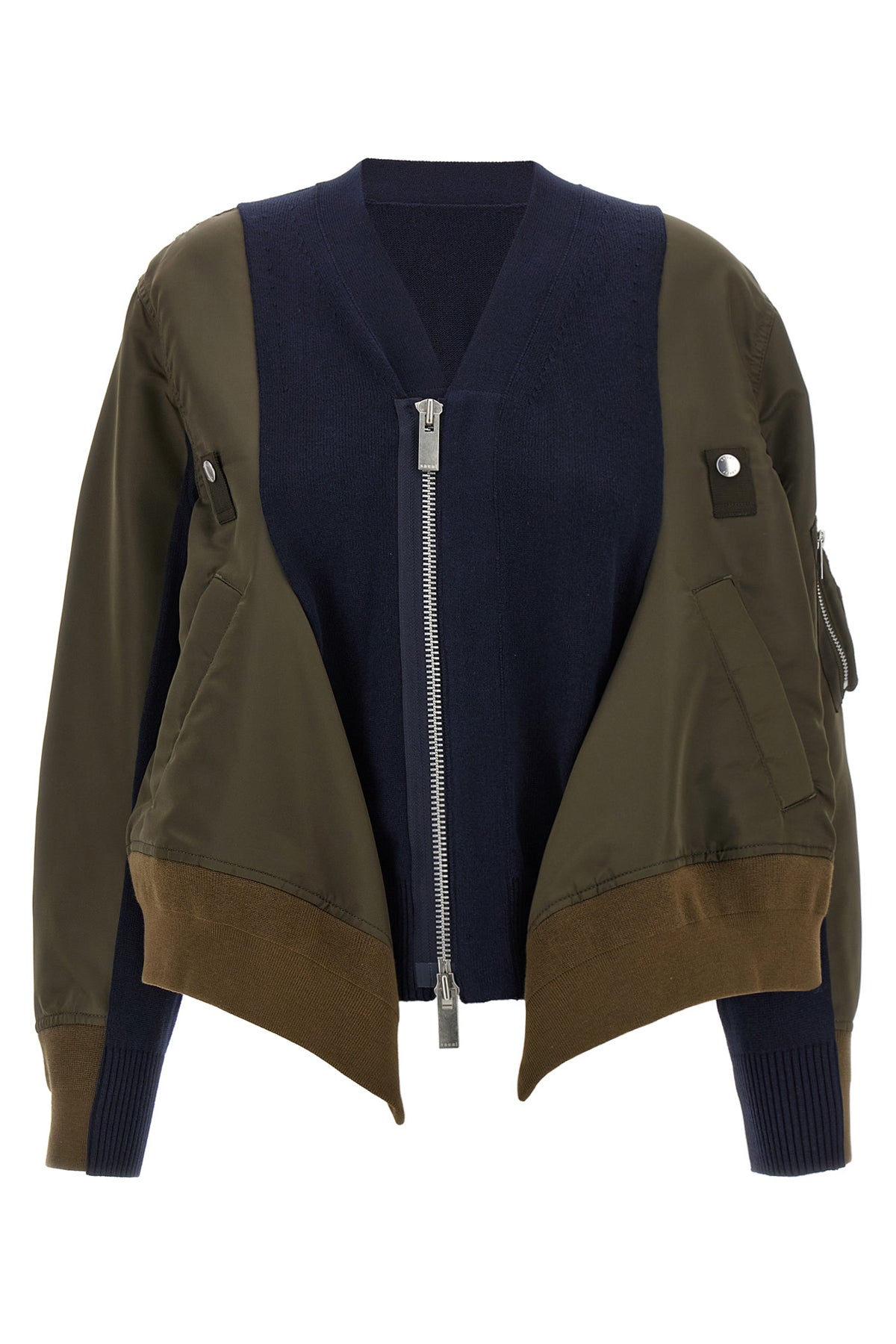 SACAI 1 wool cardigan
