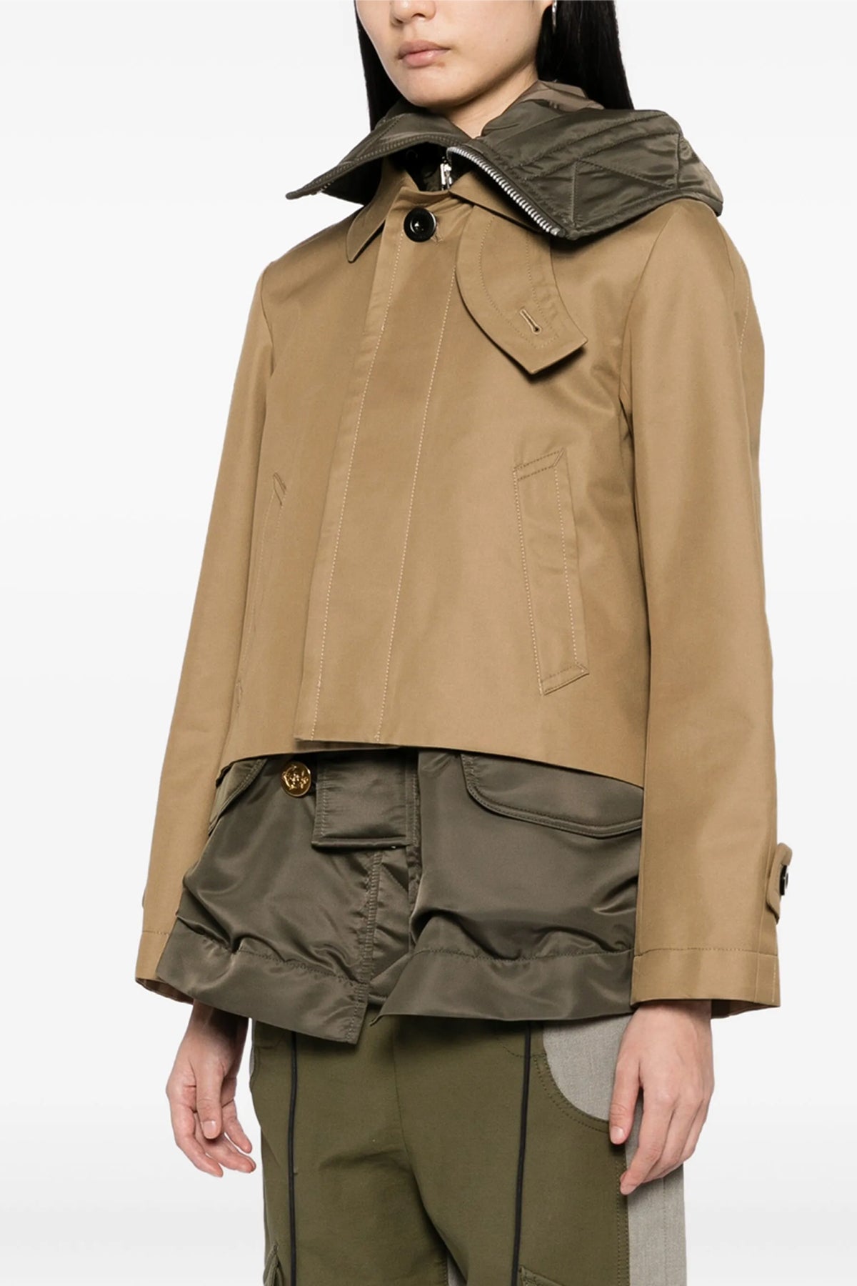 SACAI 2 double layer jacket
