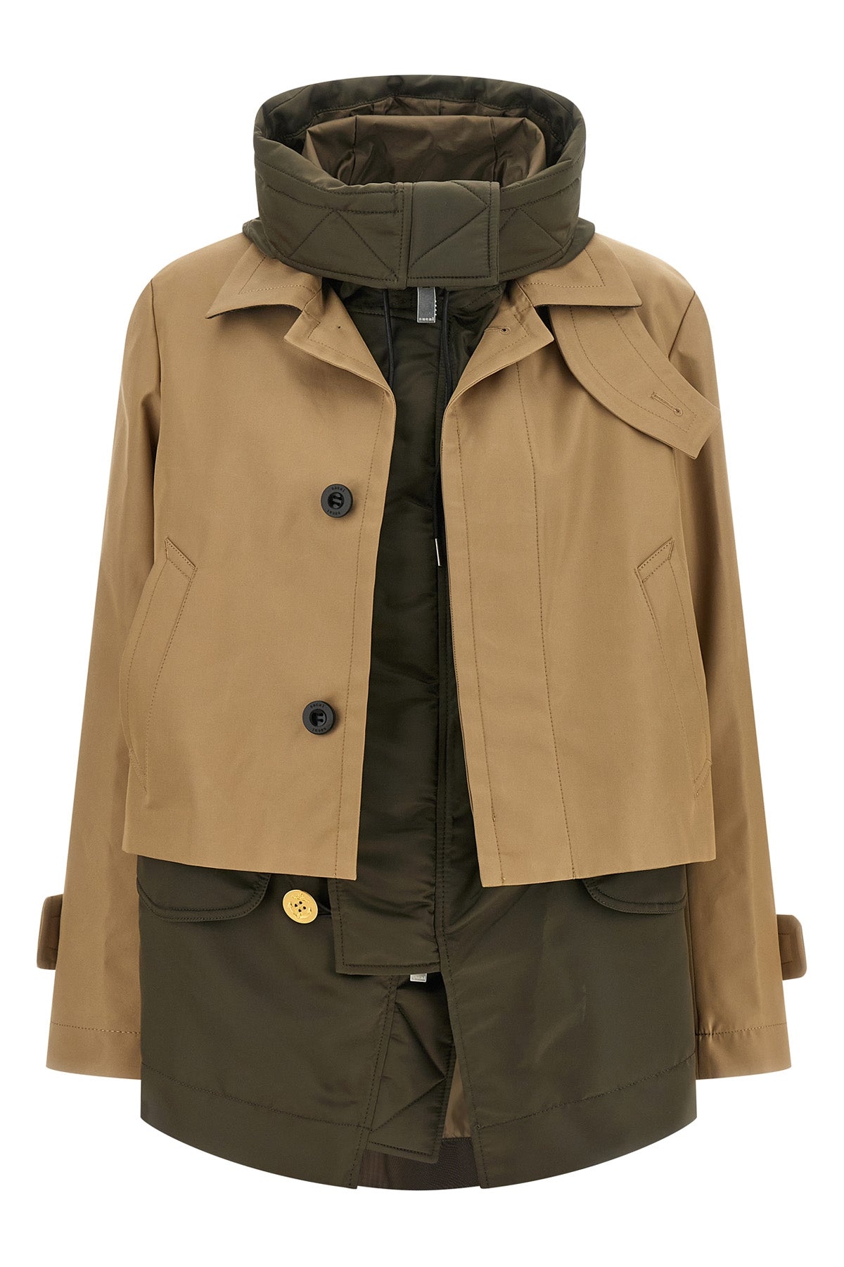 SACAI 2 double layer jacket