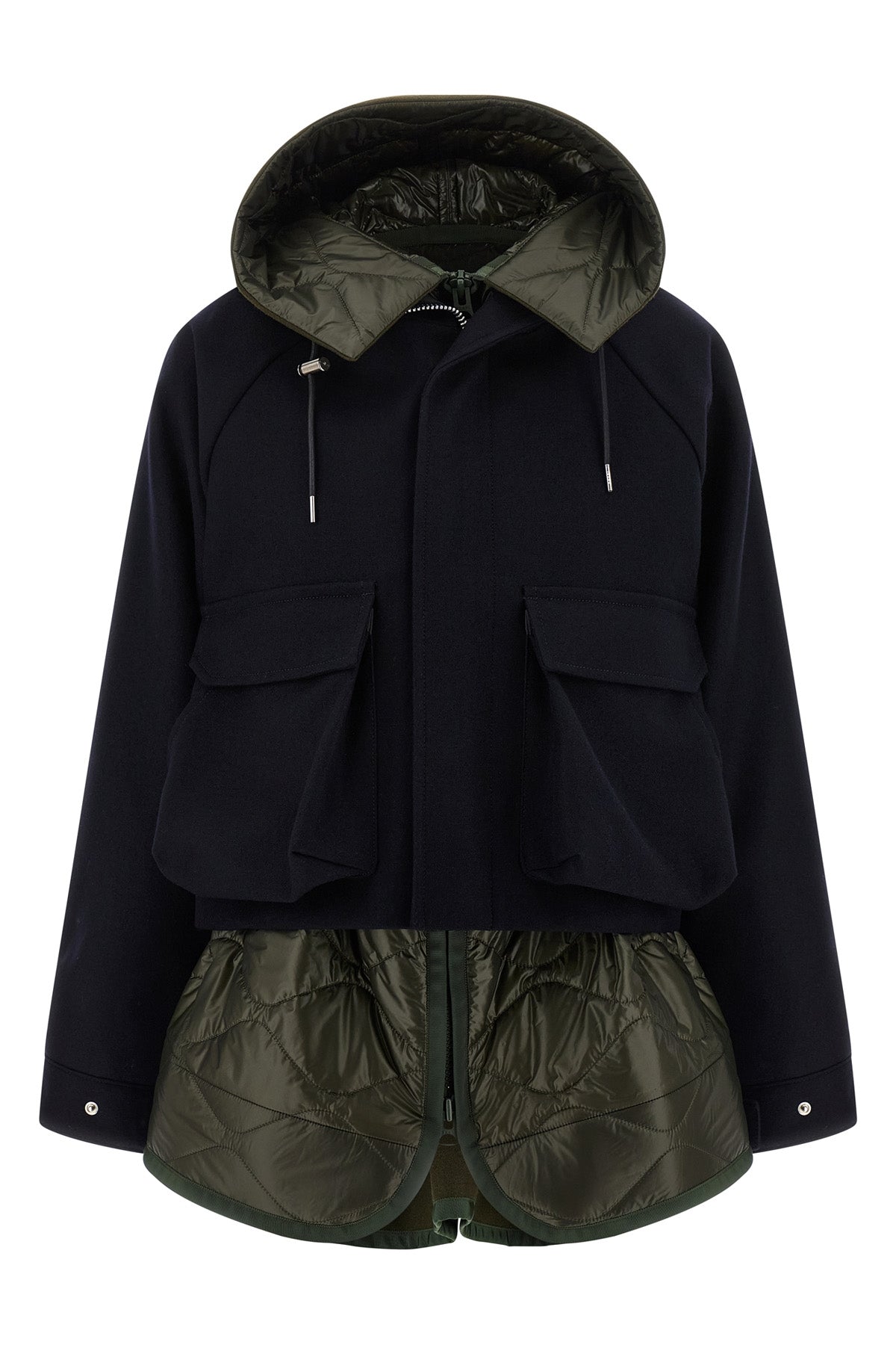 SACAI 1 melton blouson