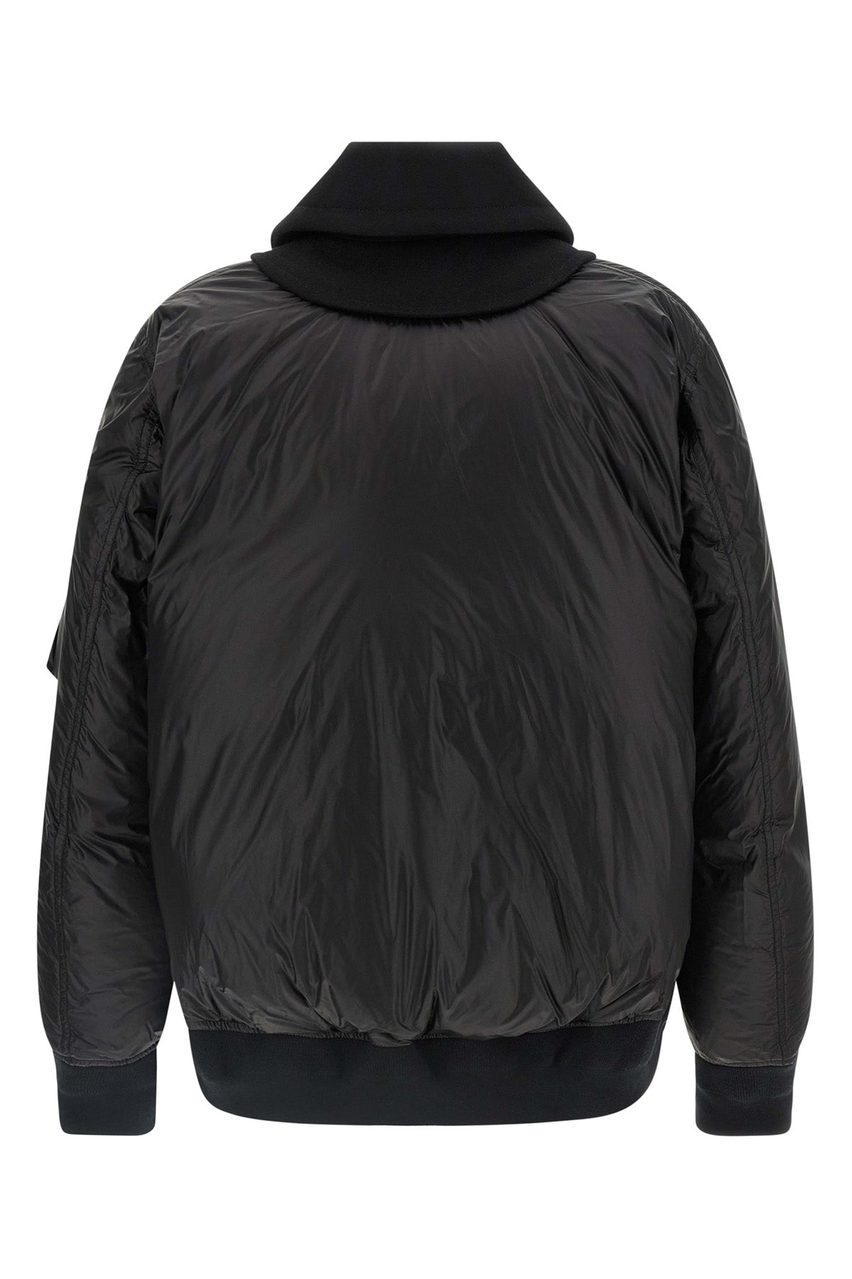 SACAI 2 padded nylon bomber jacket