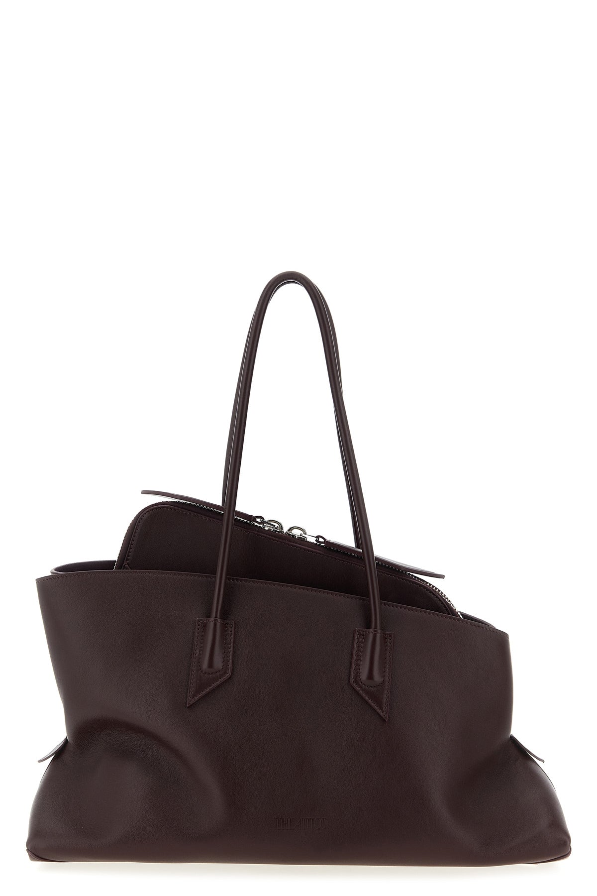 THE ATTICO OS la passeggiata medium shoulder bag in calfskin leather