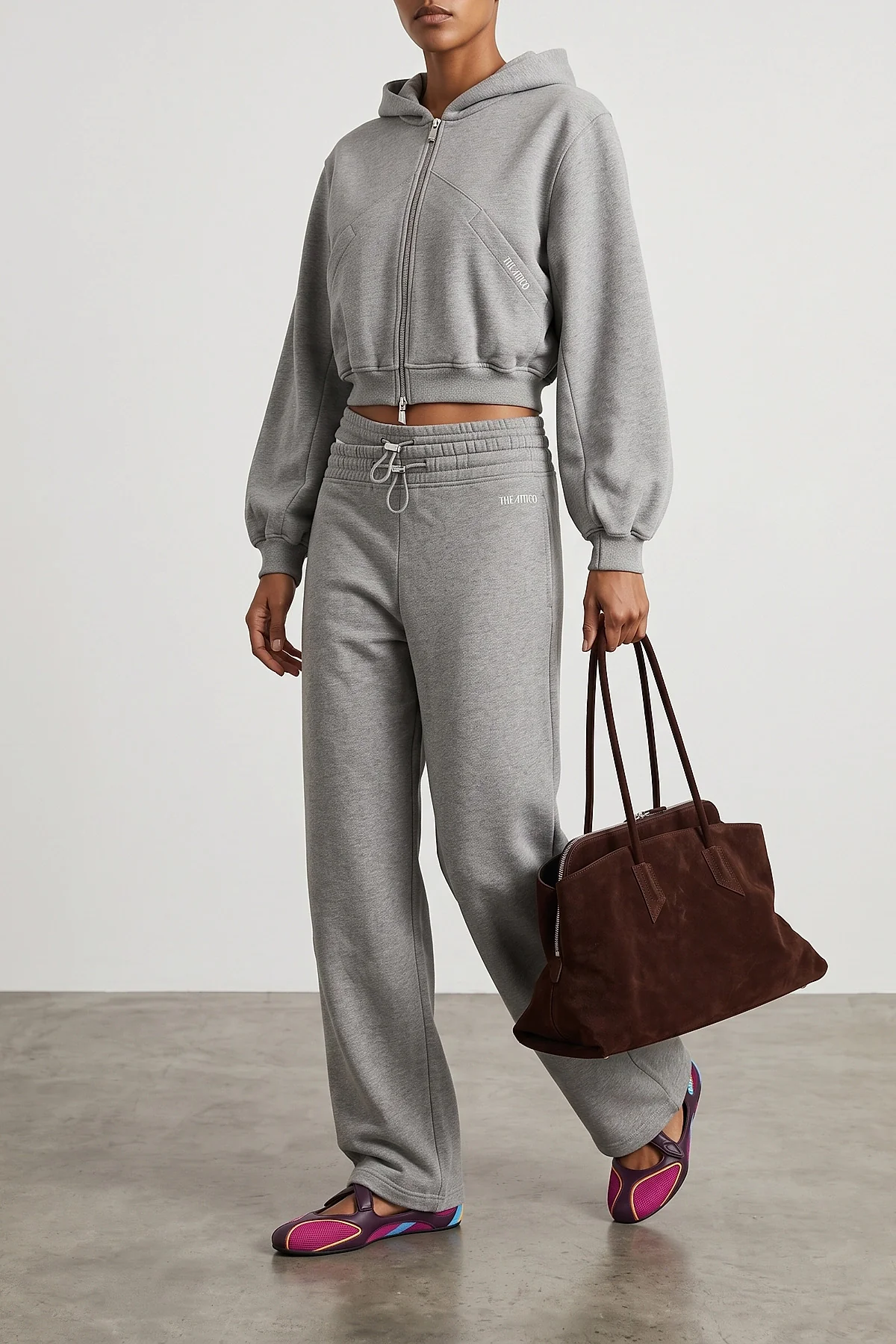 the the attico la passeggiata medium shoulder bag redefines everyday luxury th