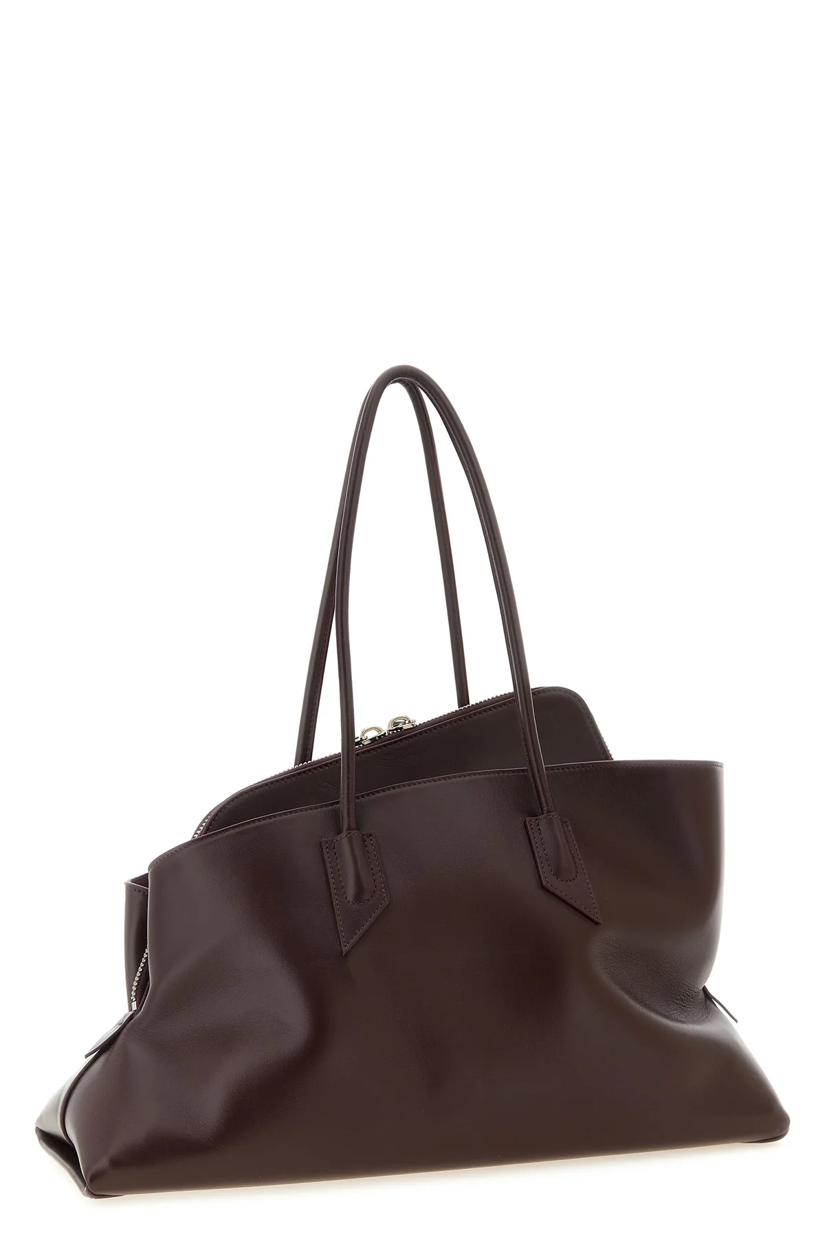 the the attico la passeggiata medium shoulder bag is distinguished by a rigoro