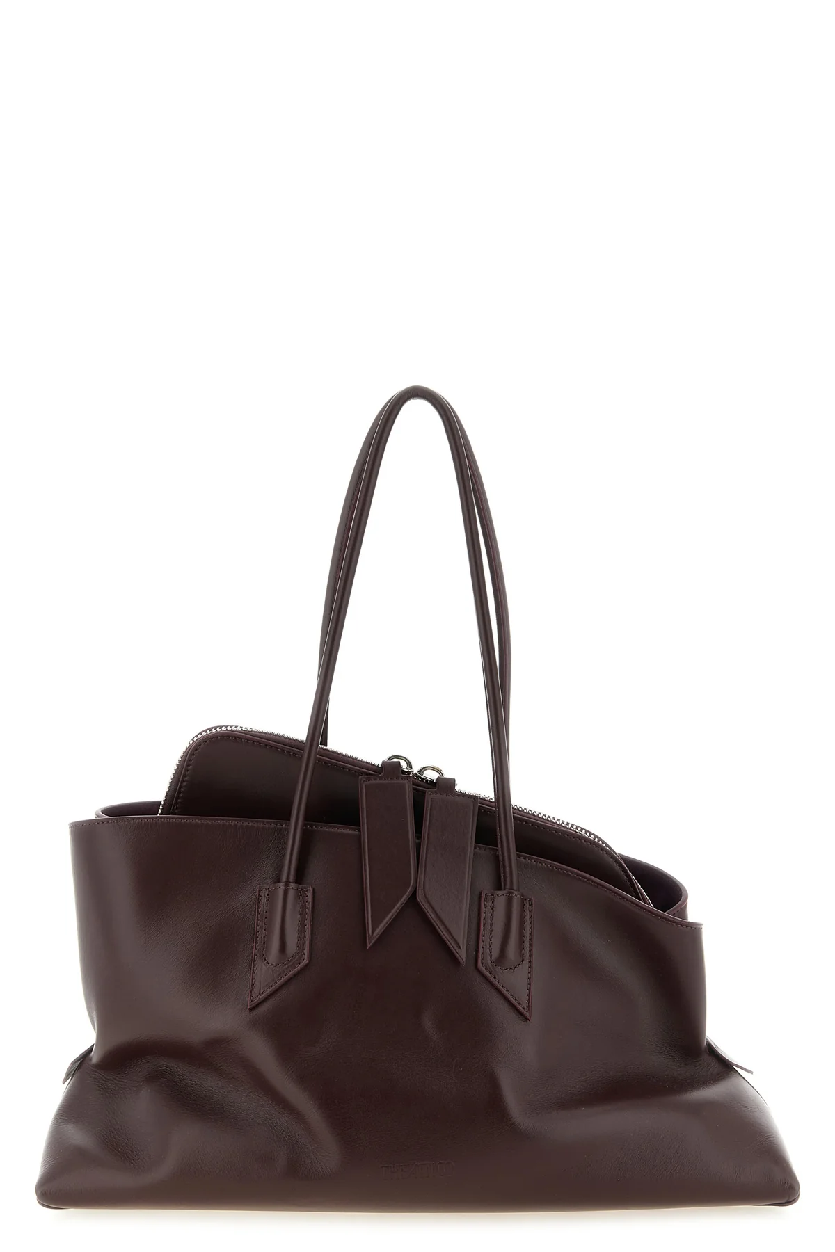 the the attico la passeggiata medium shoulder bag is distinguished by a rigoro